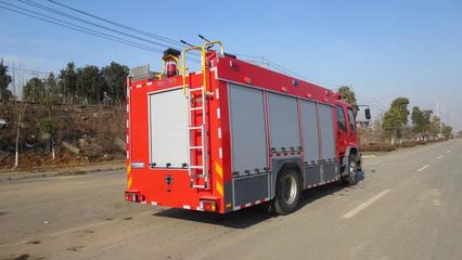 消防车与消防泵 守护城市安全的“火场先锋”